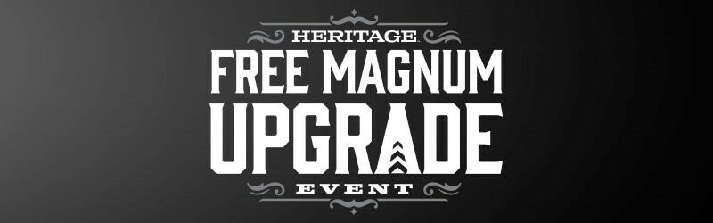 Heritage Free Magnum Upgrade Event Rebate